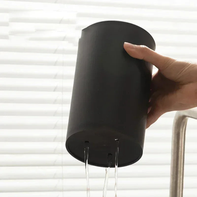 Soporte para cuchillos de cocina, soporte para cuchillos de cerámica, bloque de plástico para cuchillos, soporte para tanque de almacenamiento, accesorios de cocina