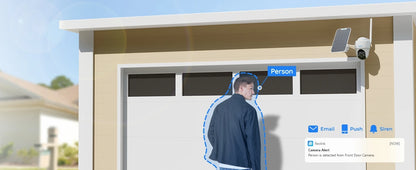 Cámara de seguridad celular REOLINK 4K, SIM 3G/4G LTE, alimentación solar, visión nocturna a color, almacenamiento local/en la nube, cámara exterior con batería