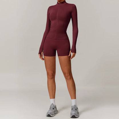 Conjunto de yoga deportivo sin costuras para mujer, 2 o 3 piezas, ropa deportiva para gimnasio, conjuntos de yoga para mujer, chándales, sujetador deportivo, leggings para gimnasio
