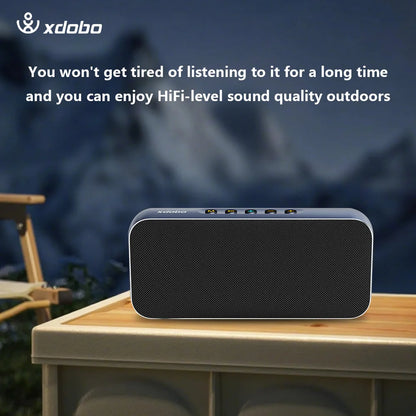 Altavoz inalámbrico XDOBO con subwoofer para el hogar, Smart TV, oficina, tableta, exterior, camping, fiestas, barra de sonido de 60 W, graves profundos, boombox
