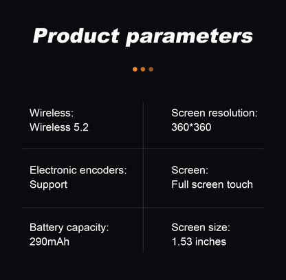 Nuevo reloj inteligente de negocios para hombre, pulsera impermeable de moda, reloj deportivo de lujo con monitor de ritmo cardíaco y sueño, reloj inteligente militar.