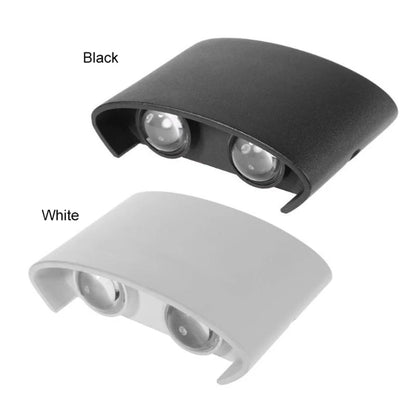 Apliques de pared LED modernos para interiores y exteriores, luces blancas de montaje en pared para sala de estar, pasillo, dormitorio, decoración