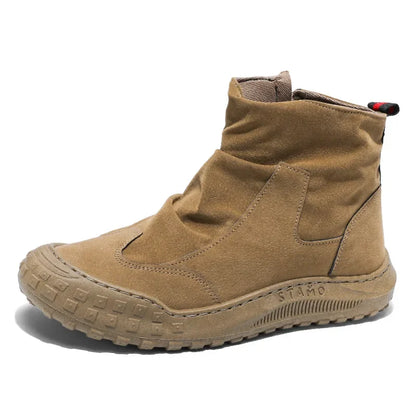 Botas Martin de caña alta para hombre, nuevo calzado de otoño, transpirables, de tendencia, versátiles, antideslizantes, para uso casual y laboral.