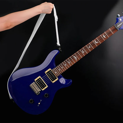 Correa de guitarra VORTEX. Cierre antidesenganche, firme, cómodo y rápido, ideal para guitarras eléctricas y bajos.