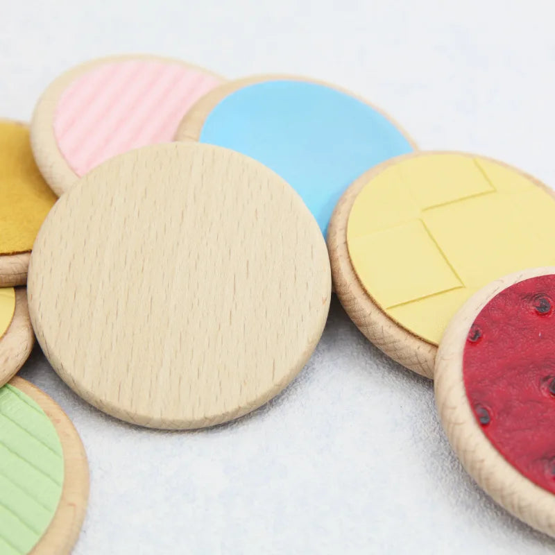 Juguetes sensoriales Montessori para niños, tablero táctil, juego de emparejamiento, clasificación táctil, cognición de colores, entrenamiento de memoria, juguetes para niños