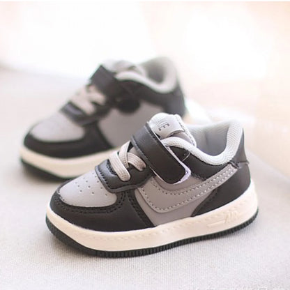 Zapatos para niños, zapatillas de correr para otoño e invierno, zapatillas de exterior antideslizantes, suela suave, zapatos deportivos para bebés y niños pequeños.