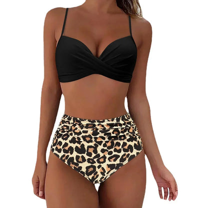 Traje de baño bikini para mujer, oferta de temporada, de nailon puro, multicolor, con bolsa rígida, SY3404, diseño independiente.