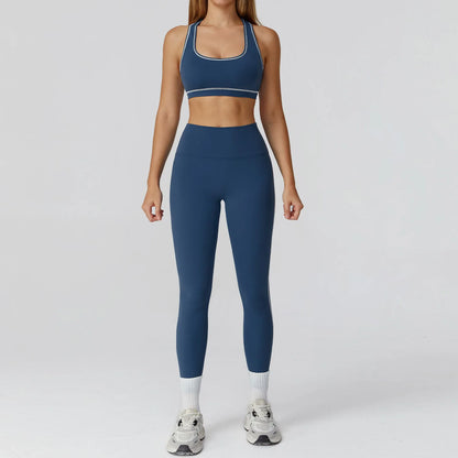 Yoga Set 2/3PCS Sports Outfits Women Clothes Fitness Tracksuit Gym Legging Workout Long Sleeved Female Bra Yoga Suit Sportswear