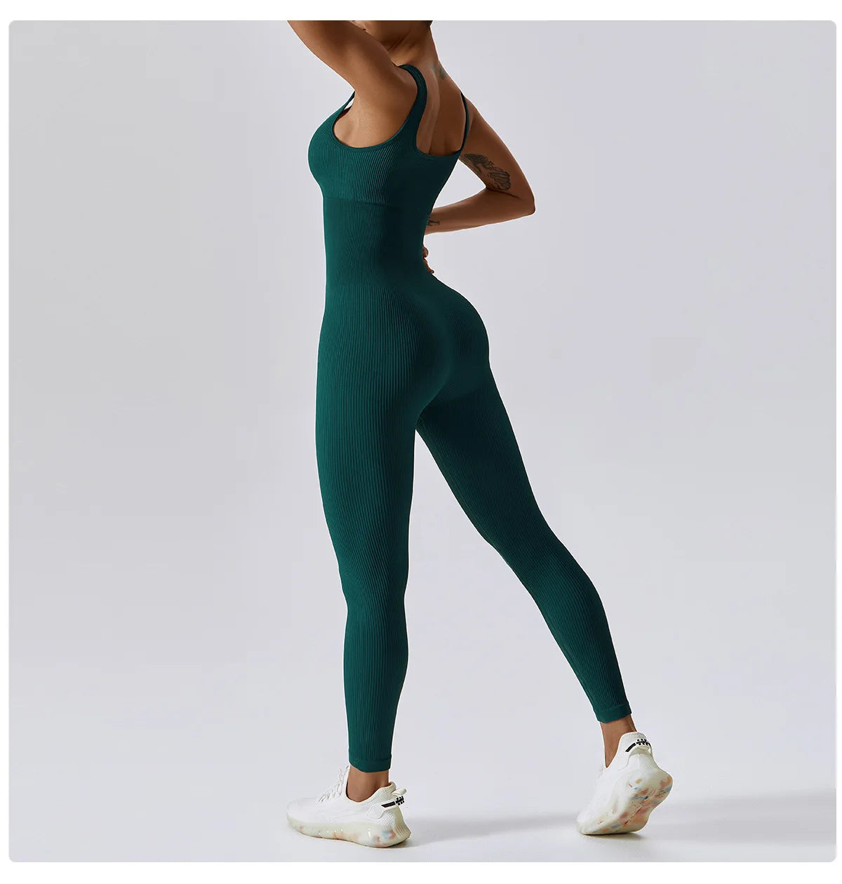 Traje de yoga de una pieza sin costuras de primavera, conjunto de entrenamiento de fitness para danza y tonificación abdominal, mono elástico, ropa deportiva de gimnasio con efecto push up