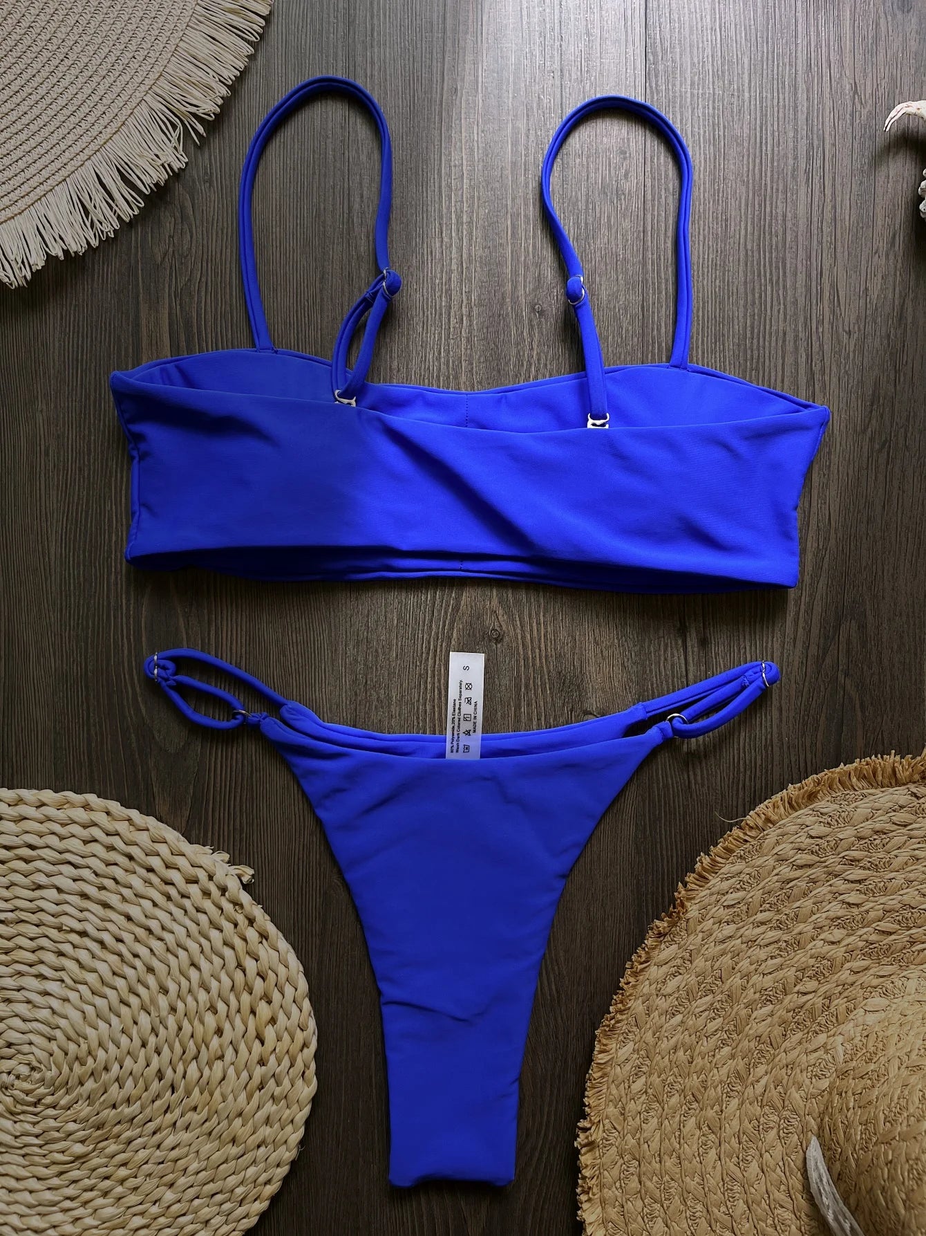 Bikini de diamantes 2025, bañador sexy para mujer, bikini bandeau con efecto push up, bañador femenino brillante, traje de baño floral, ropa de playa