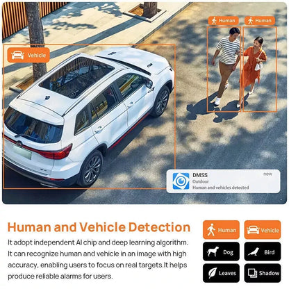 Cámara de red IP Dahua IPC-HFW2441S-S IPC-HFW2841S-S de 4 MP, 4K y 5 MP; Monitor Wizsense SMDplus Mini PoE con micrófono IP67 IPC-HFW2541S-S