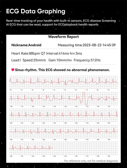 LIGE - Reloj inteligente para hombre Xiaomi ECG+PPG, resistente al agua, con Bluetooth, llamadas, Android IOS, monitor de salud, pantalla AMOLED HD