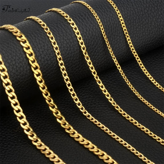 Collar chapado en oro de 18 quilates de 6 mm, joyería de moda para hombres y mujeres, collar de cadena de serpiente lateral de 30 pulgadas, joyería de hip hop para mujer.