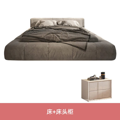 Cama de estilo europeo, moderna y cómoda, estilo italiano, de calidad, para bodas, diseñada por un diseñador que crea camas gemelas.