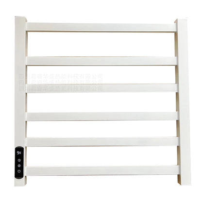 Termostato digital con pantalla, temporizador y sensor para tuberías de acero en el baño. Calentador eléctrico de toallas.