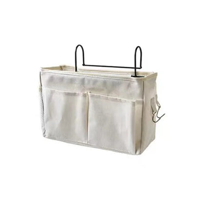 Organizador de almacenamiento para cama de bebé, estante de almacenamiento para mesita de noche, cesta de almacenamiento para dormitorio, cesta colgante para mesita de noche, cesta de almacenamiento para mesita de noche