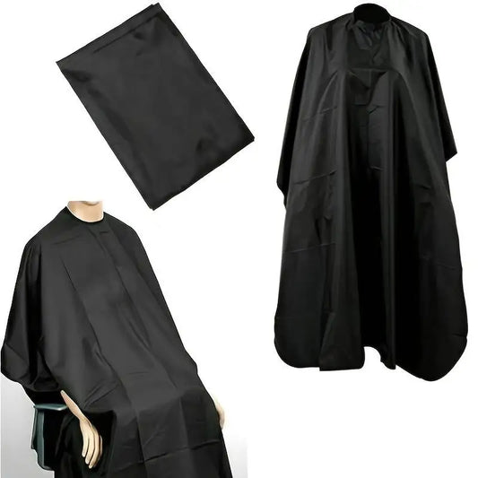 Capa de corte de pelo impermeable para peluqueros y barberos, duradera y cómoda, para peinar y cortar el cabello C0025A
