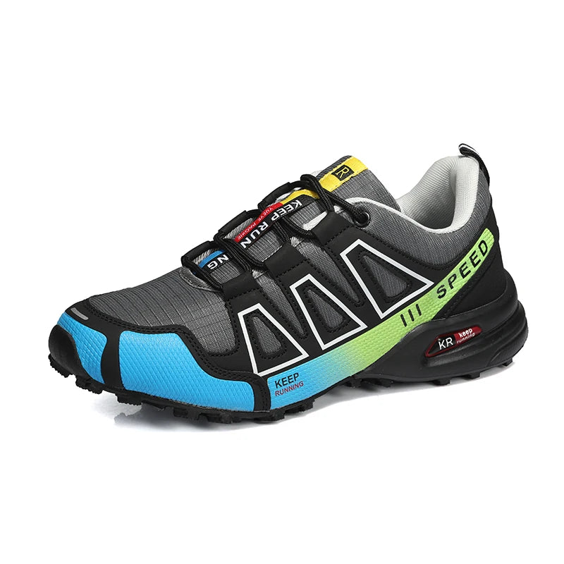 Zapatos de senderismo impermeables para hombre, zapatillas de exterior con cordones, zapatillas de escalada para mujer, zapatillas de trekking antideslizantes, zapatillas tácticas de caza