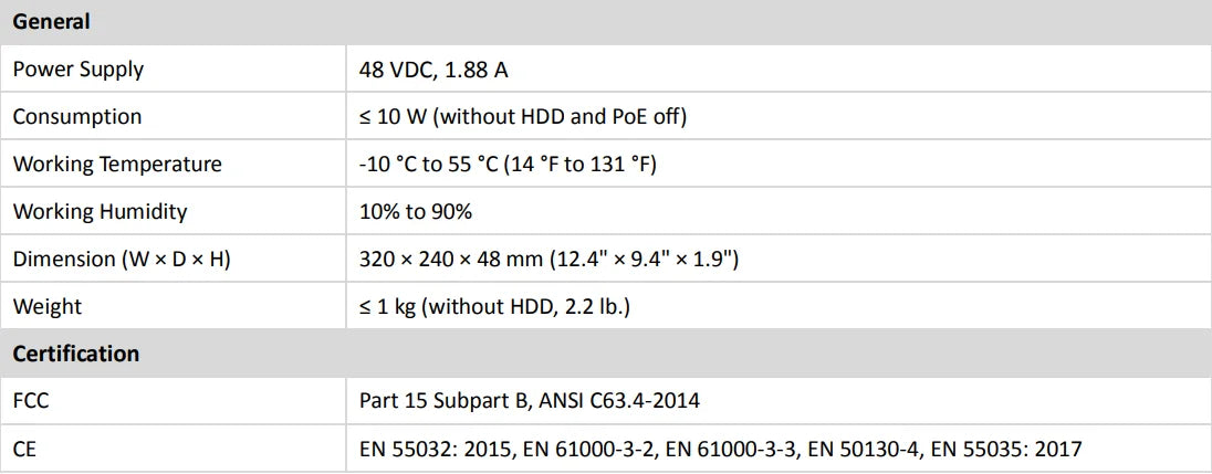 Kit de sistema de videovigilancia Hikvision: cámara IP IR de 8 MP DS-2CD2386G2-IU, NVR 4K PoE de 8 canales DS-7608NI-Q1/8P, sistema de videovigilancia IP67 H.265+.