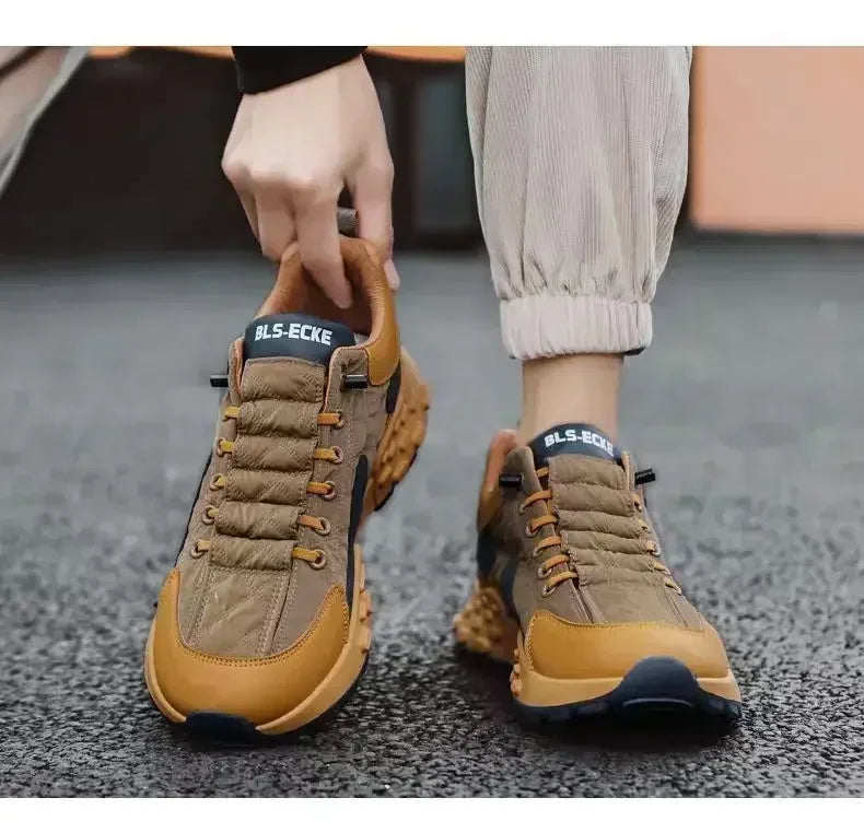 Zapatos casuales para hombre, zapatillas de plataforma, tallas grandes 43 y 44, populares, 2025