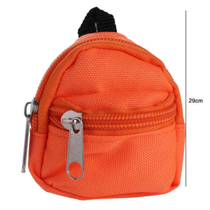 Regalos Muñecas Accesorios Mochila Regalos para niños Mini mochila 1/6 BJD Mochila escolar para muñecas BJD Bolso para muñecas en miniatura Bolso para muñecas Mochila para muñecas