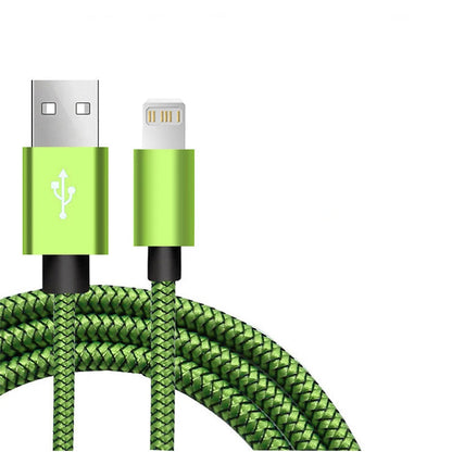 Cable USB de carga rápida para iPhone 14, 13, 12, 11 Pro Max, Xs, X, XR, 8, 7, 6, 6s Plus, SE 2, Apple iPad, cable de carga de datos de cable largo de 1 m, 2 m y 3 m