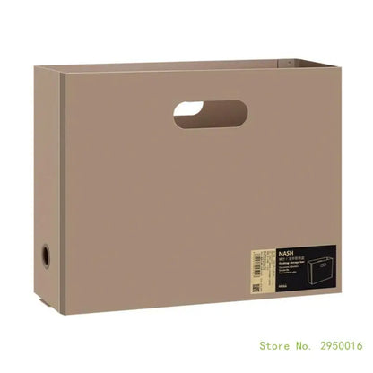 Caja de almacenamiento de archivos Caja de documentos Caja de archivos Gran capacidad Papelería para la organización de documentos