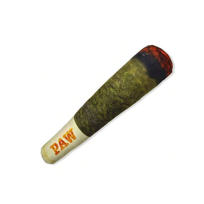 Divertidos juguetes interactivos para perros: peluche chirriante con diseño de cigarro, juguete creativo para masticar para perros pequeños y medianos.