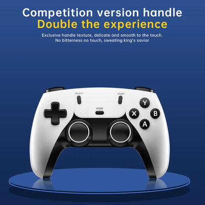 Consola de videojuegos GS5 Pro TV Game Box, 4K, HDMI, más de 30 000 juegos, 53 emuladores, dos controladores inalámbricos 2,4 G, tarjeta TF de 64 GB