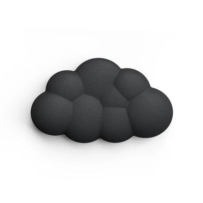 Alfombrilla de ratón con reposamuñecas para teclado, nube, antideslizante, espuma viscoelástica, para escritorio, oficina, gamer, ratón, reposamuñecas