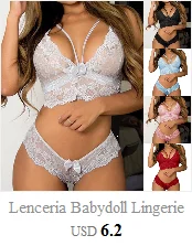 Conjunto de lencería sexy para mujer 2022, pantalones cortos de encaje negro, camiseta sin mangas de color liso, camisola, top de tubo, bragas, conjunto de lencería con estampado floral.