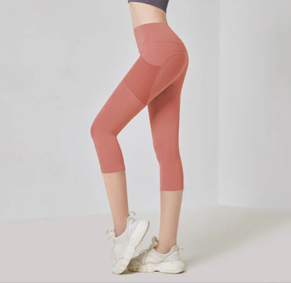 Leggings deportivos de cintura alta con bolsillos, ideales para fitness, correr y hacer ejercicio. Nuevos modelos 2023. Pantalones deportivos de secado rápido para mujer. Perfectos para entrenar y hacer yoga.