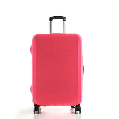 Funda protectora para maleta de viaje de moda, funda protectora para equipaje, color sólido, adecuada para maletas de 18 a 28 pulgadas.