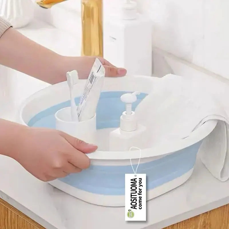 Lavabos portátiles, tina de lavandería plegable, lavabo de baño para adultos y bebés, accesorios de baño y cocina, lavabo
