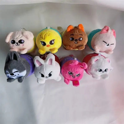 Nuevo llavero de Stray Kids, muñeco skzoo Fangcanli, mochila, accesorios, colgante, decoración, juguetes para niños.