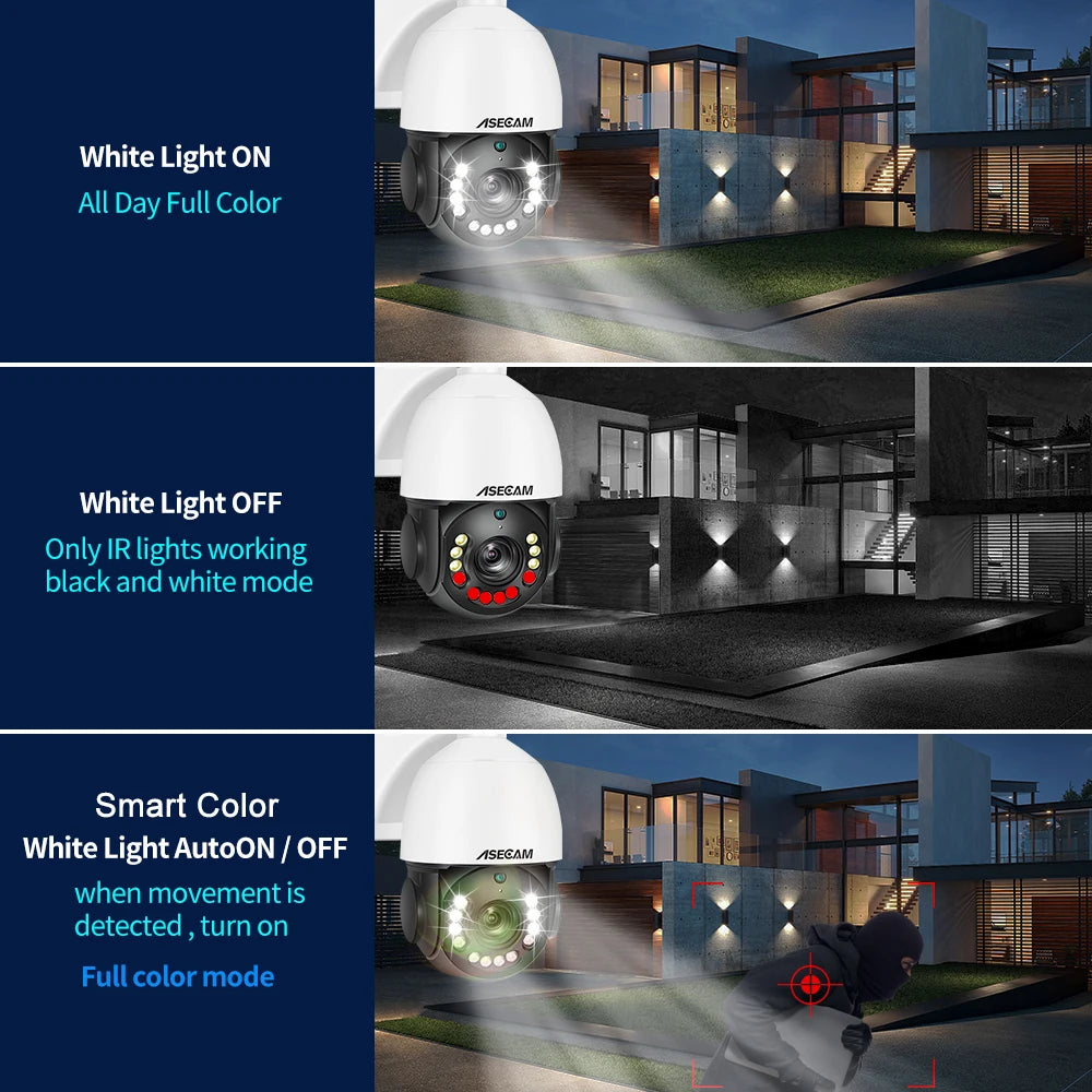 Cámara IP 4K PTZ con zoom óptico 30x, detección de vehículos, visión nocturna a color, PoE, seguridad, videovigilancia CCTV, compatible con Hikvision.