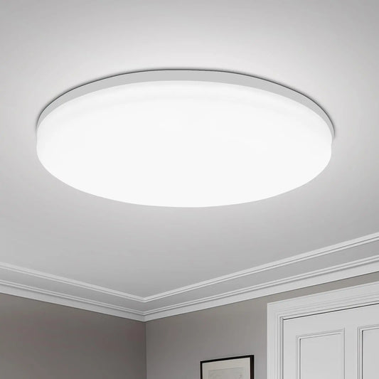 Lámpara de techo LED redonda, moderna, decorativa, para el hogar, 18/24/36/48 W, para sala de estar, dormitorio, cocina interior.