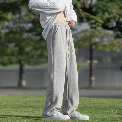 Pantalones de trabajo para hombre de talla grande, modelo 2024, conjunto casual resistente y duradero para la construcción, ideales para el verano. Con puños ajustables.