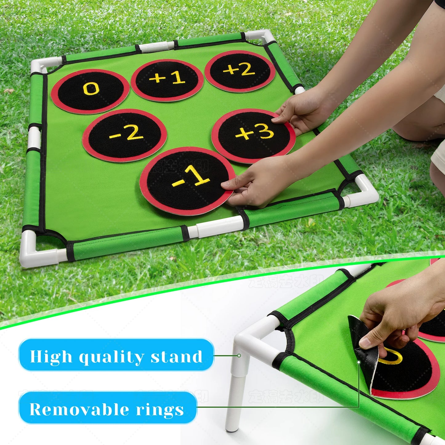 Red de golf para chipping, divertidos juegos de jardín, juegos de patio para jóvenes adultos, padres y golfistas, fácil de montar, juegos de golf casuales para el hogar.