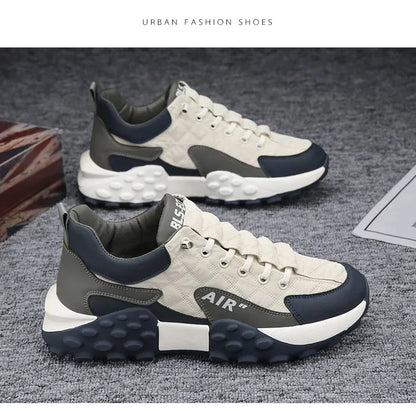 Zapatos casuales para hombre, zapatillas de plataforma, tallas grandes 43 y 44, populares, 2025