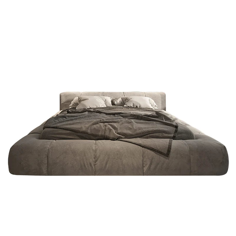 Cama de estilo europeo, moderna y cómoda, estilo italiano, de calidad, para bodas, diseñada por un diseñador que crea camas gemelas.