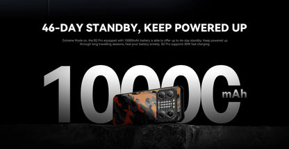 Teléfono inteligente resistente IIIF150 B2 Pro, Android, G99, pantalla de 6.8'' a 120 Hz, 24 GB de RAM, 256 GB de ROM, cámara de 108 MP, batería de 10000 mAh, carga de 30 W.