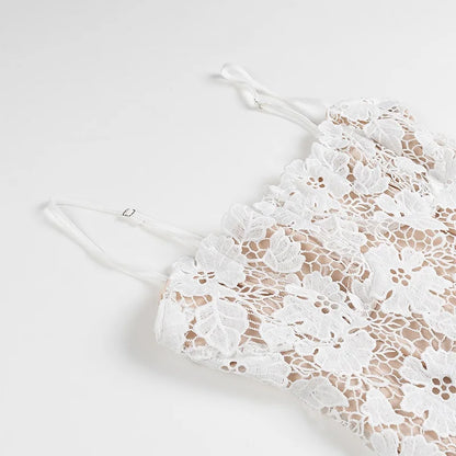 Vestido largo de encaje MUJER para mujer, con corsé bordado, estilo midi, sexy, sin espalda, ideal para fiestas.