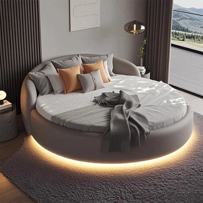 Cabecero de cama japonesa minimalista tapizado mesitas de noche cama moderna marco para dormir camas de matrimonio dormitorio muebles