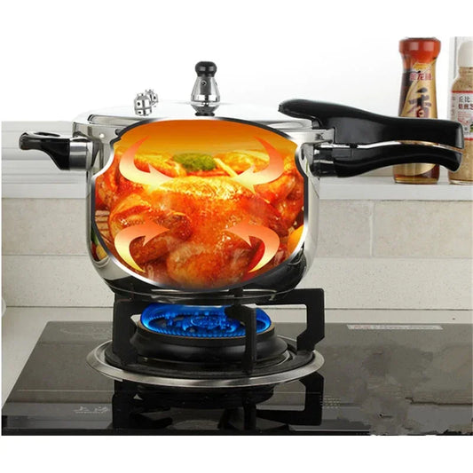 Olla a presión espesante de acero inoxidable 304, cocina de inducción a gas doméstica, olla a presión universal a prueba de explosiones
