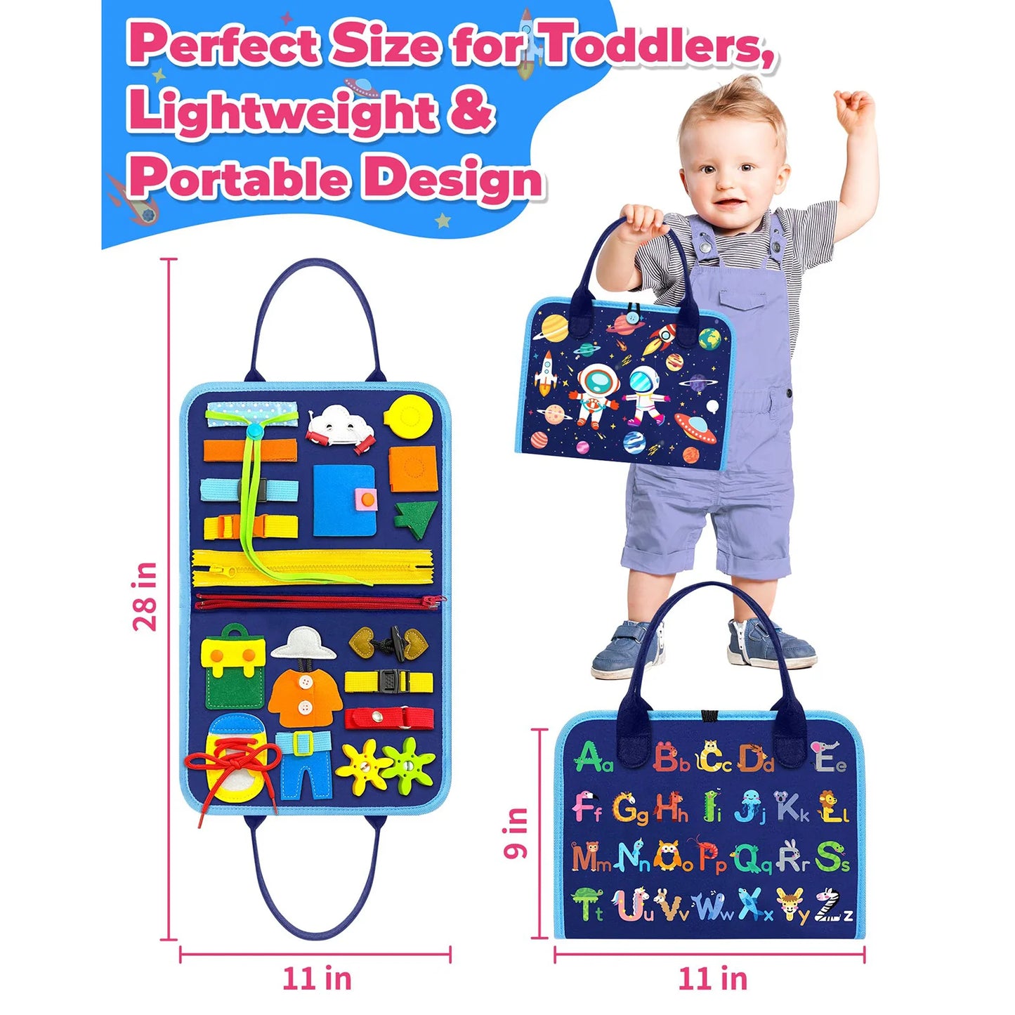 Juguetes Montessori para niños pequeños, juguetes sensoriales, juguetes para niños, regalos de cumpleaños, juguetes educativos de aprendizaje, actividades de viaje.