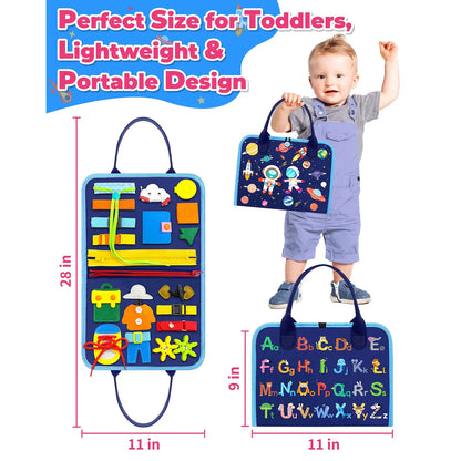 Juguetes Montessori para niños pequeños, juguetes sensoriales, juguetes para niños, regalos de cumpleaños, juguetes educativos de aprendizaje, actividades de viaje.