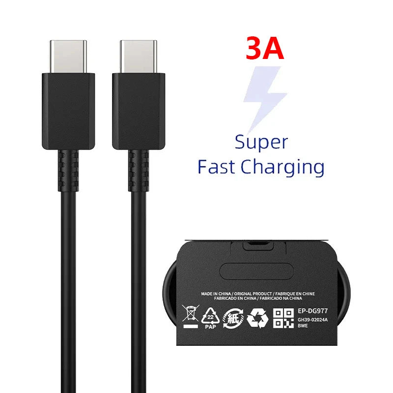 EP-L5300 Cargador de coche ultrarrápido para Samsung S25, S24, S23 Plus/Ultra Fast Charge de 60 W, 1A1C, doble USB, carga rápida adaptativa para Galaxy Z Fold/Flip 4, 5, 6 y 7