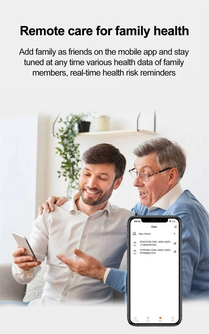 LIGE - Reloj inteligente para hombre de 1,46 pulgadas con terapia láser, control de lípidos, ácido úrico, VFC, llamadas, temperatura, deportivo y bienestar