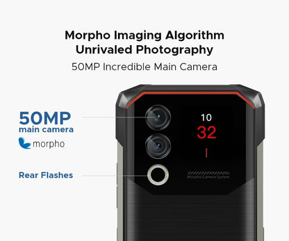 【Brand+】Estreno mundial: DOOGEE Blade10 Max, teléfono resistente con pantalla de 6,56" y 90 Hz, 8 GB de RAM + 256 GB de almacenamiento, cámara trasera de 50 MP, batería de 10300 mAh y carga de 18 W.